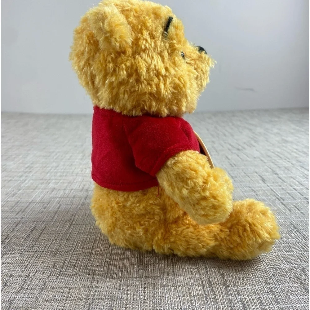 Disney‎ Parks Winnie the Pooh Stuffed Animal w/1st Visit Disneyland Pin